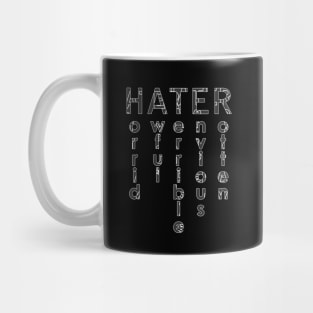 Hater a bullies description in words Mug